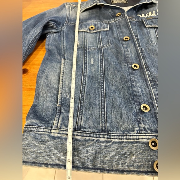 Diesel Industry Wild Spirit Women’s Jeans Jacket Size M - Picture 13 of 16